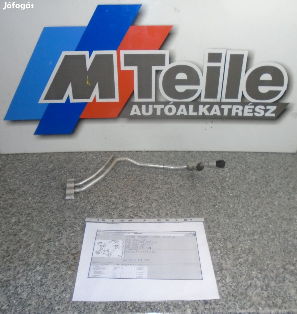 [GYÁRI BONTOTT] MINI - KLÍMACSŐ - R56+LCI ; CLUBMAN R55+LCI ; CABRIO